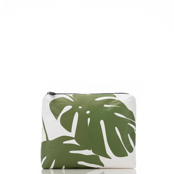 ALOHA Collection – Small Pouch - Monstera